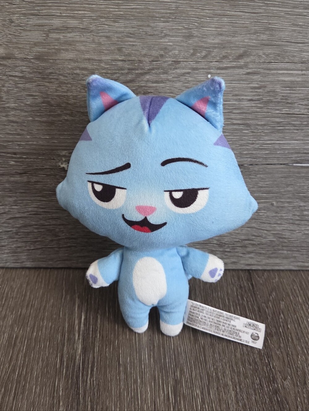 Gabby's Dollhouse 7" Catrat Cat Plush Stuffed Animal Shiny is Miney